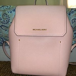 Michael Kors Hayes leather backpack